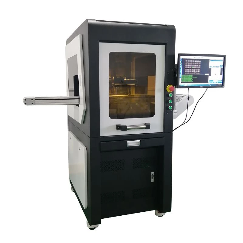 Mesin Penanda Laser Serat Kamera CCD