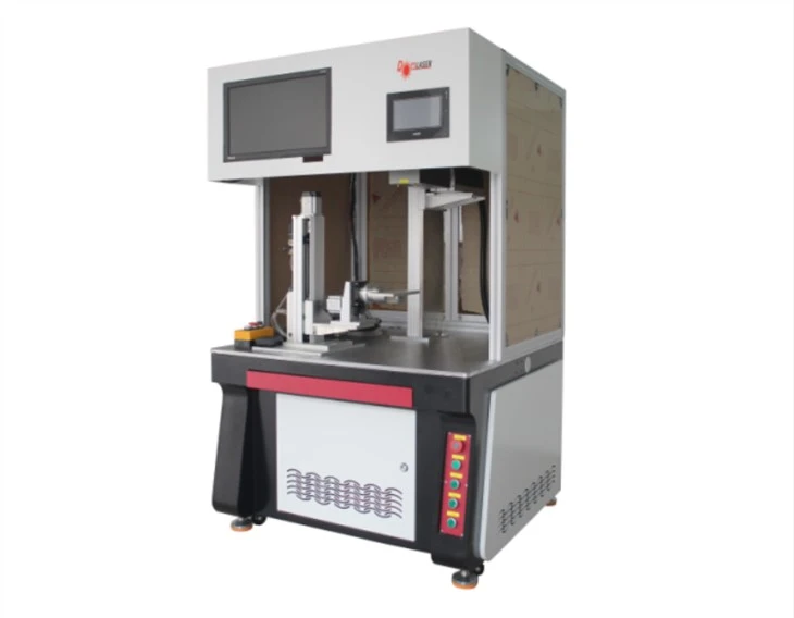 Mesin Penandaan Laser Serat Otomatis CNC