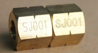Laser engraving stain steel Laser engraving stain steel